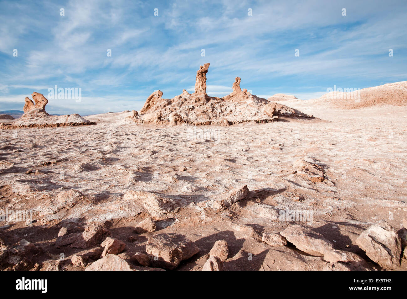 The Three Marys - Atacama Desert - Chile Stock Photo