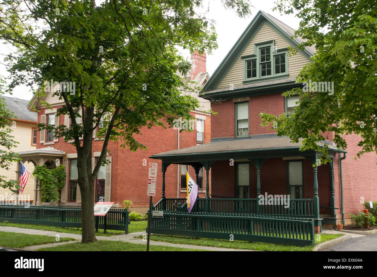 Susan B Anthony museum and house in Rochester NY Stock Photo - Alamy