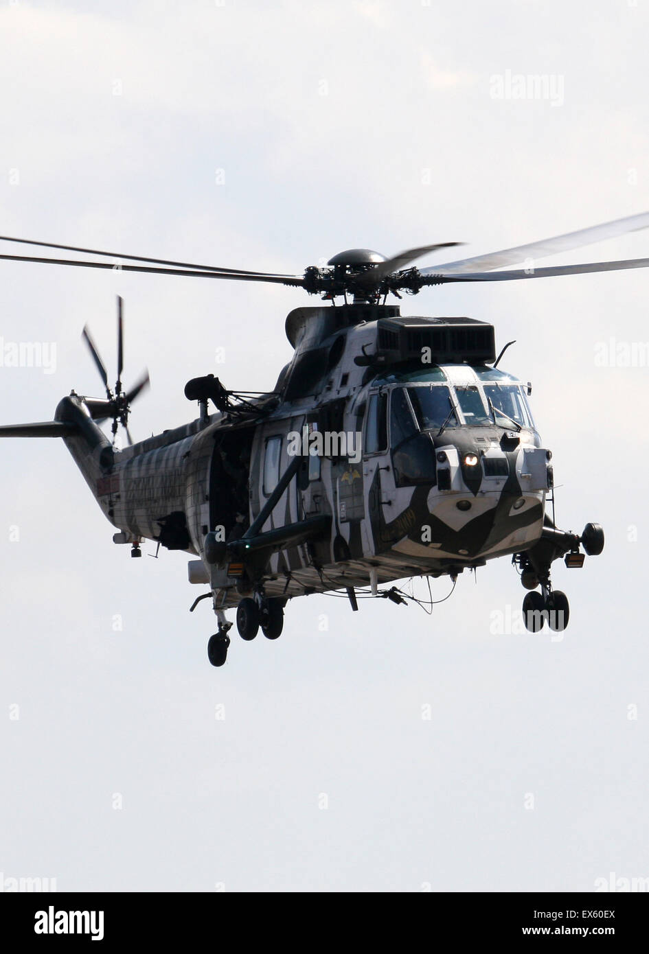 Westland Sea King H C Mk 4 of the Commando Helicopter Force Based at RNAS Yovilton Stock Photo