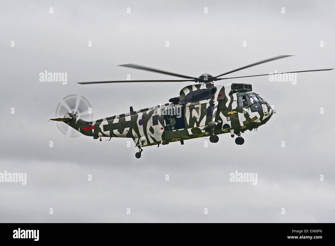 Westland Sea King H C Mk 4 of the Commando Helicopter Force Based at RNAS Yovilton Stock Photo