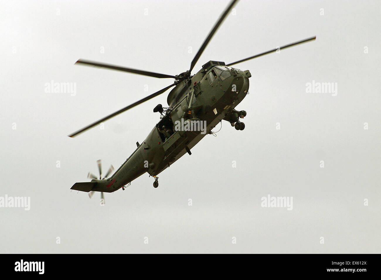 Westland Sea King H C Mk 4 of the Commando Helicopter Force Based at RNAS Yovilton Stock Photo