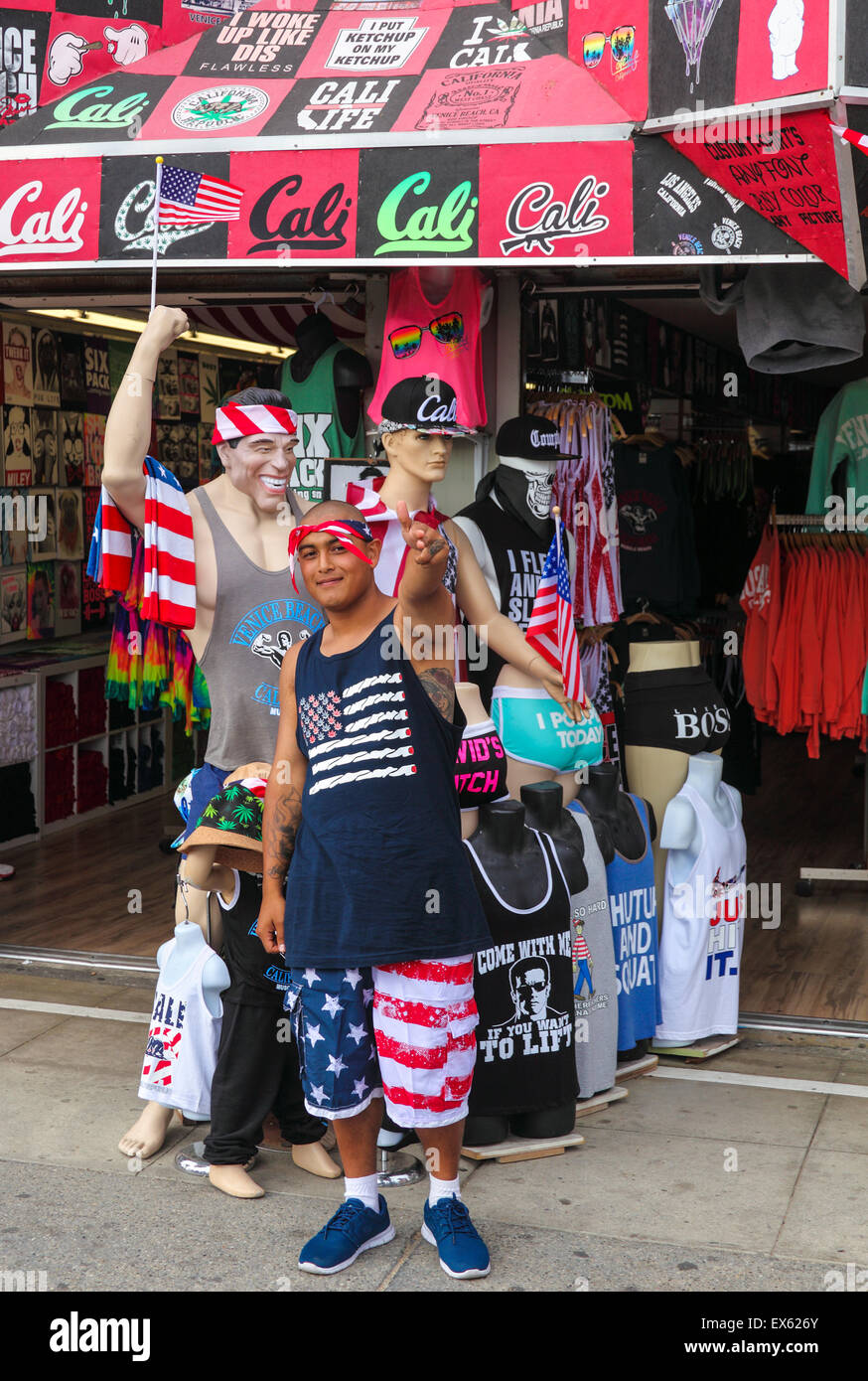 Celebrating fourth of july in california hires stock photography and