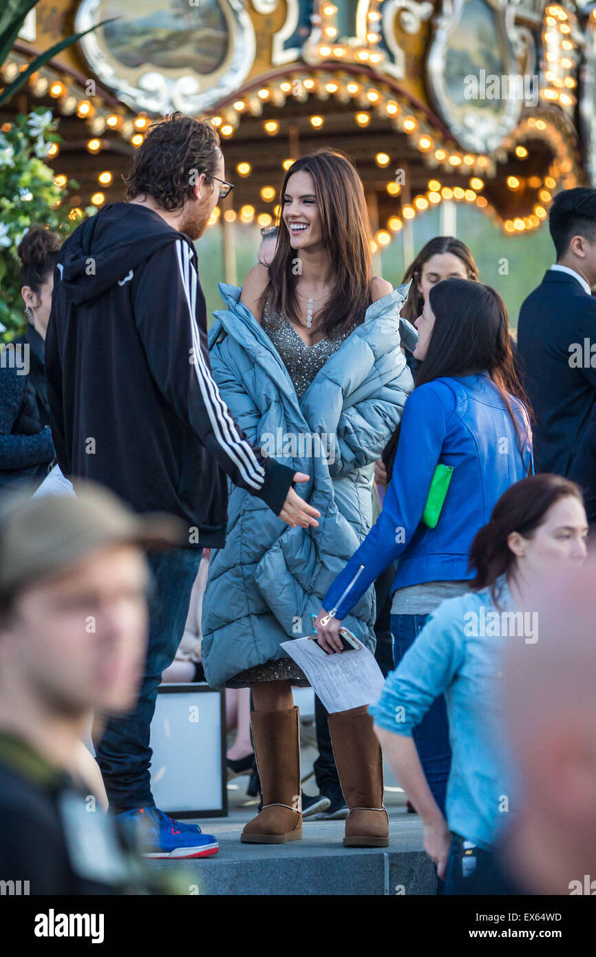 Alessandra ambrosio megan fox filming hi-res stock photography and images -  Alamy