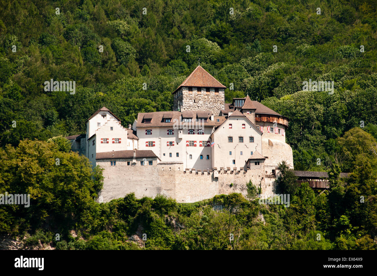 Vaduz Castle - Liechtenstein Stock Photo