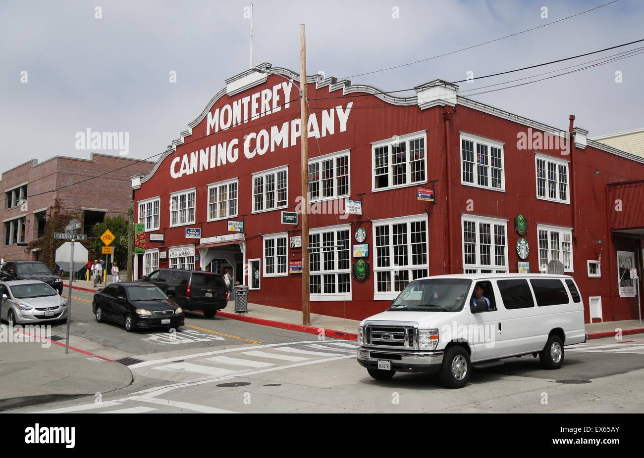 Monterey Canning Company building in Monterey, California Stock Photo