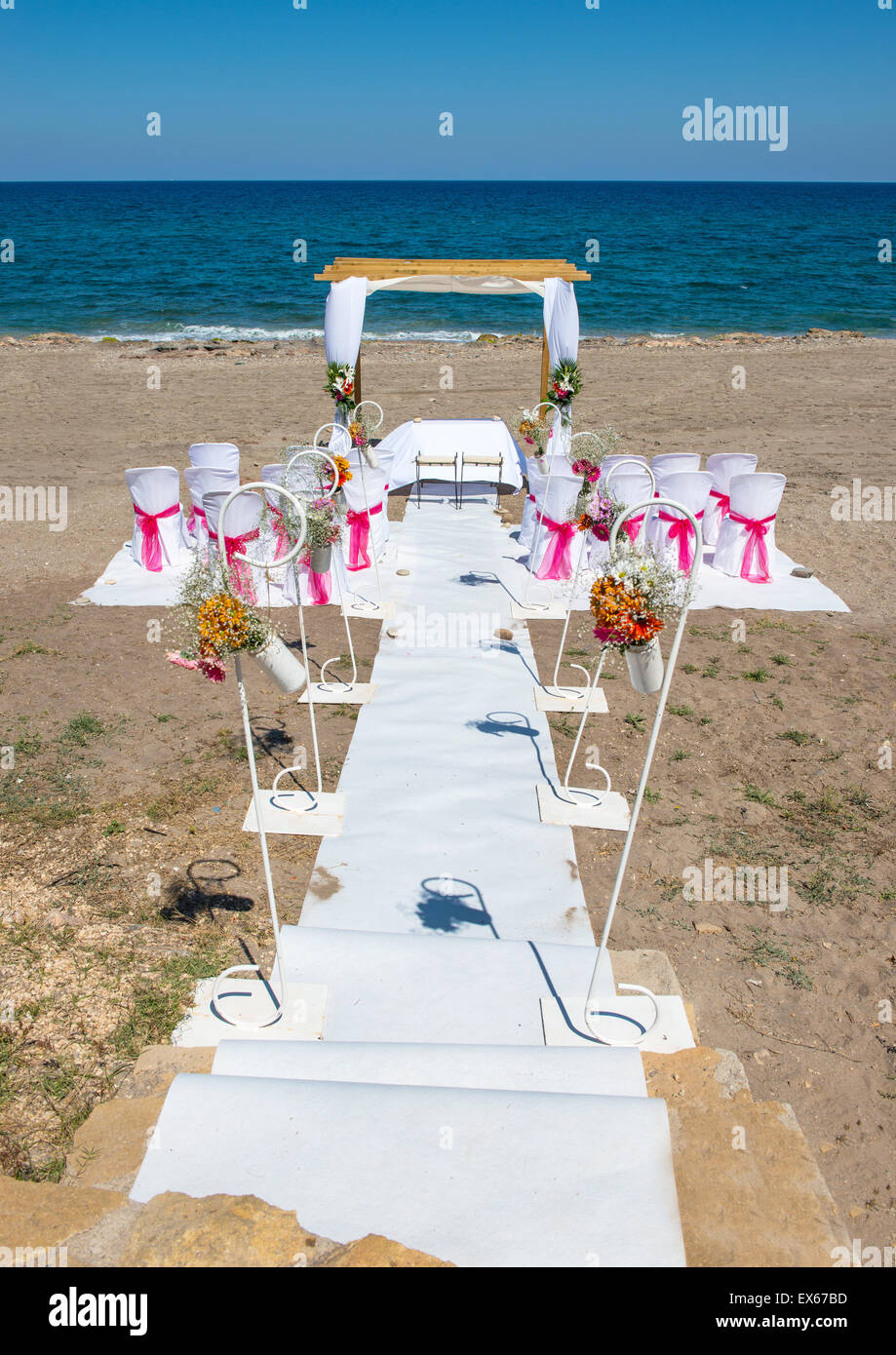 Beach Wedding Venue In Mojacar Almeria Province Andalusia Spain