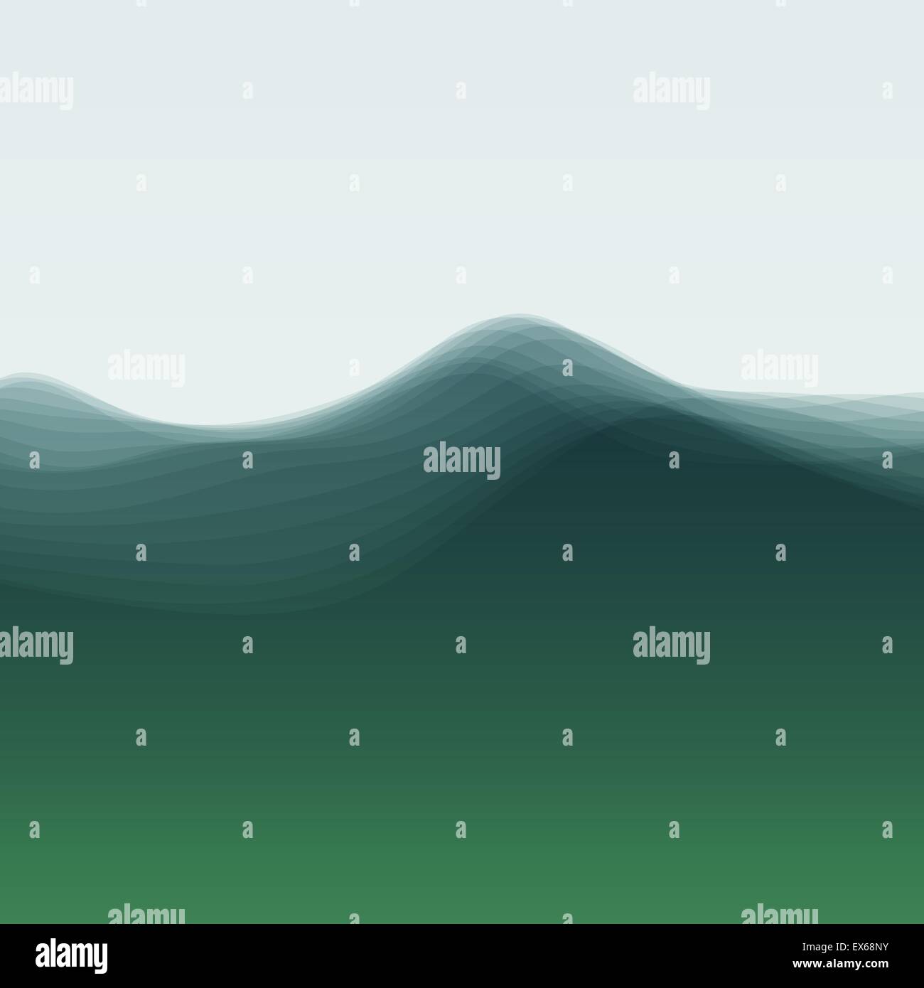 Water Wave. Vector Illustration For Your Design Stock Vector Image ...