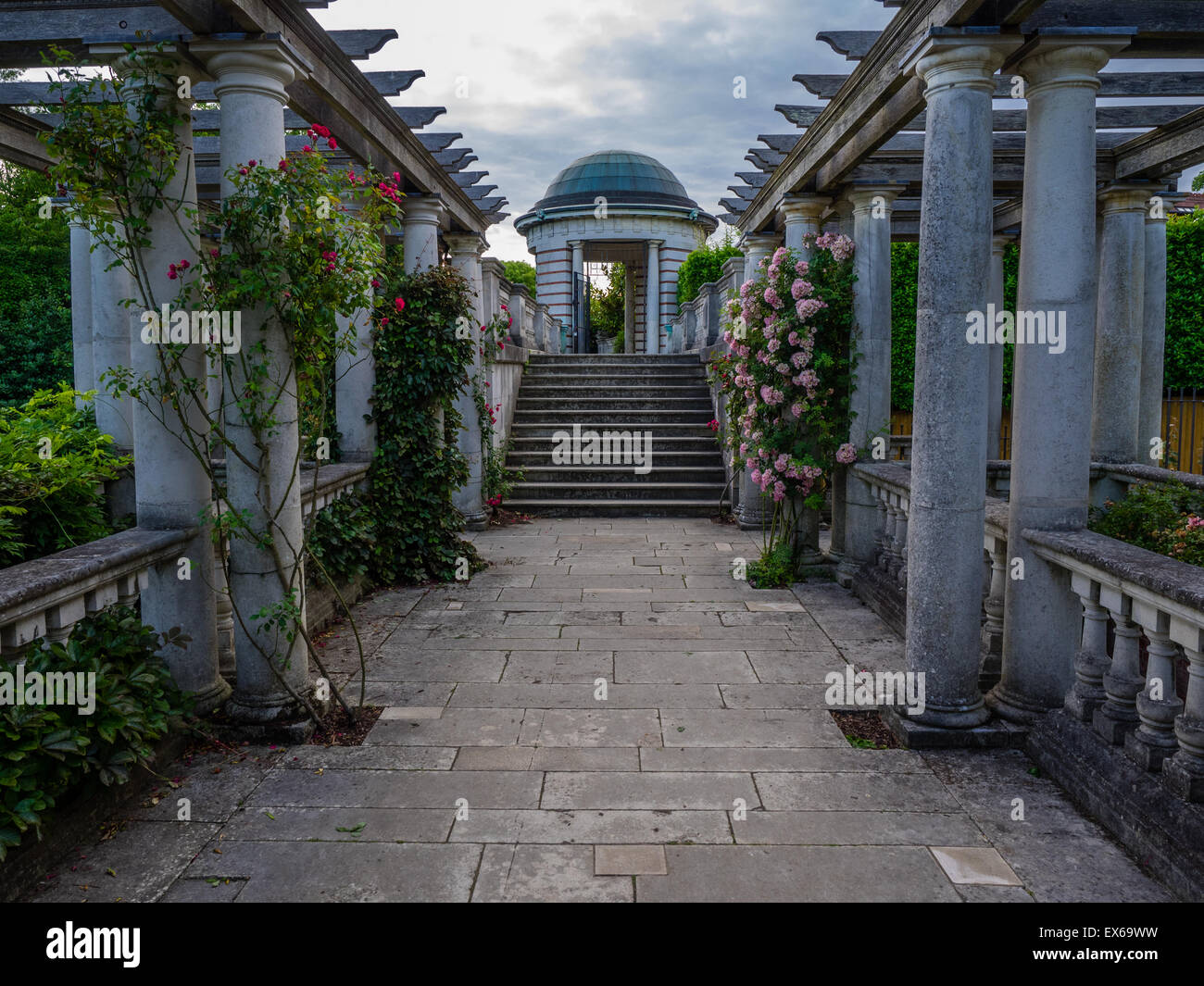 the hill garden and pergola