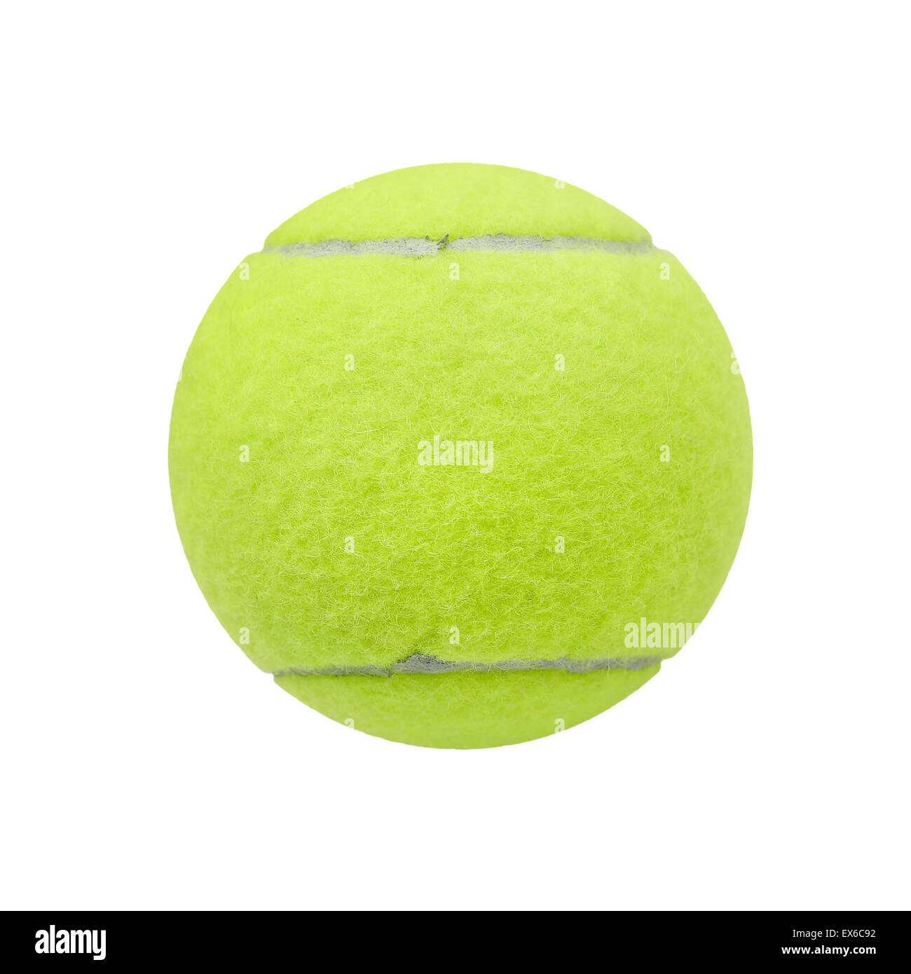 exotic yellow color tennis ball isolated on white background Stock ...