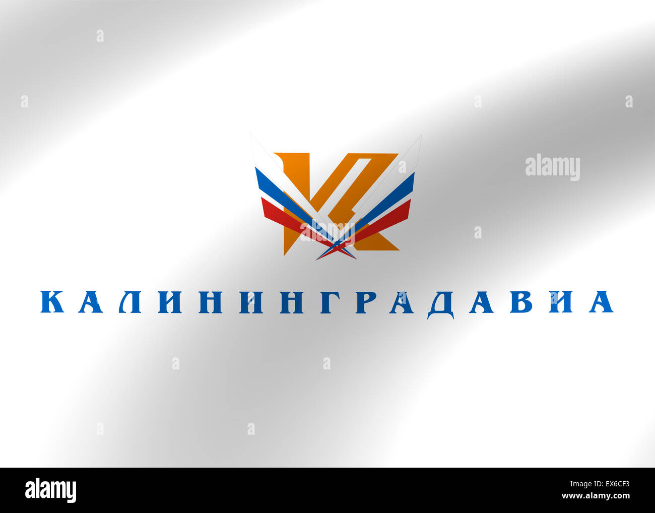 Kaliningrad Avia Air Airlines logo icon flag symbol sign emblem Stock ...