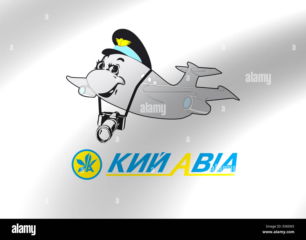 KLY Avia Air Airlines logo icon flag symbol sign emblem Stock Photo - Alamy