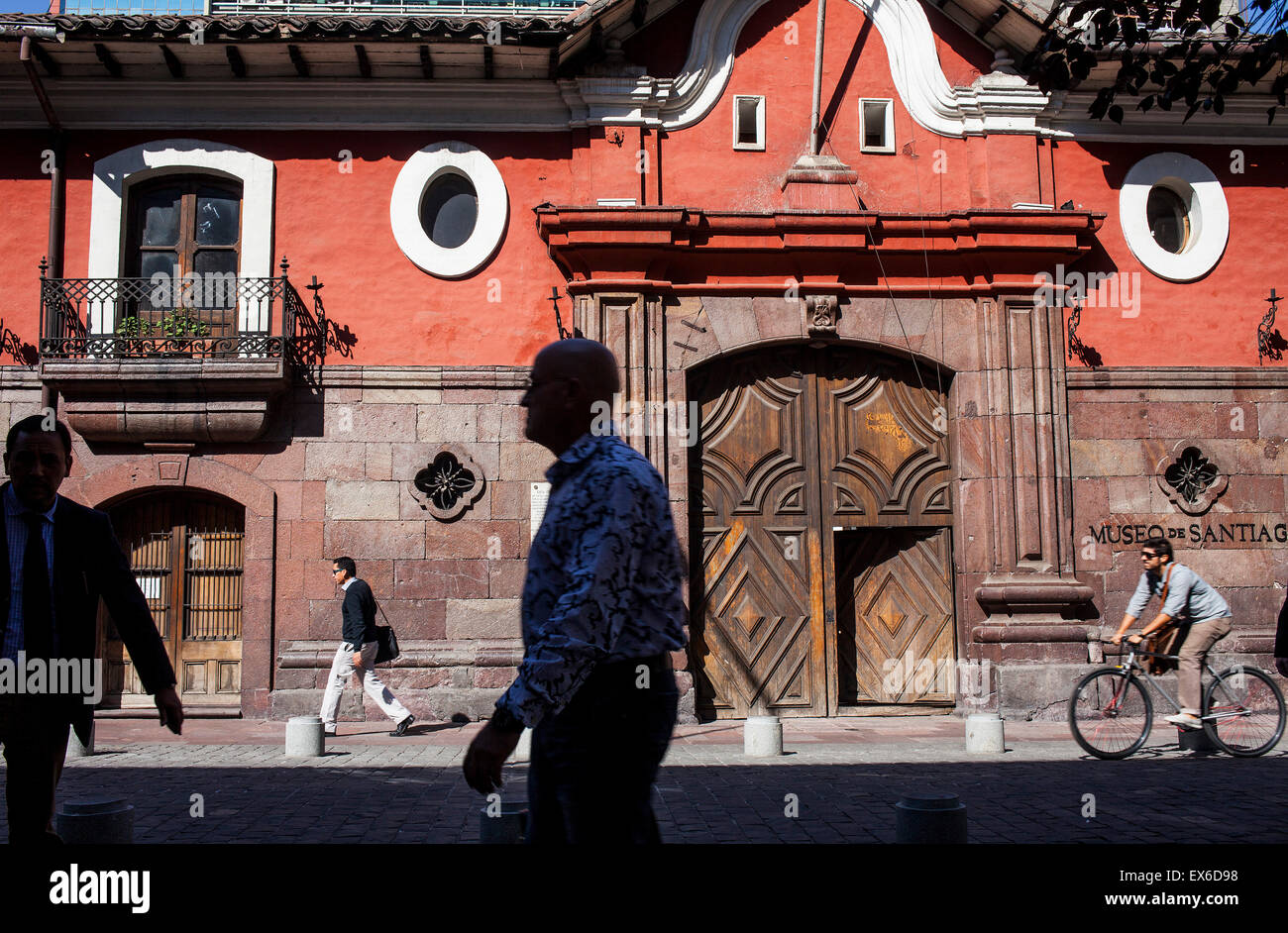 Casa Colorada (Red House), Santiago. Chile Stock Photo Alamy