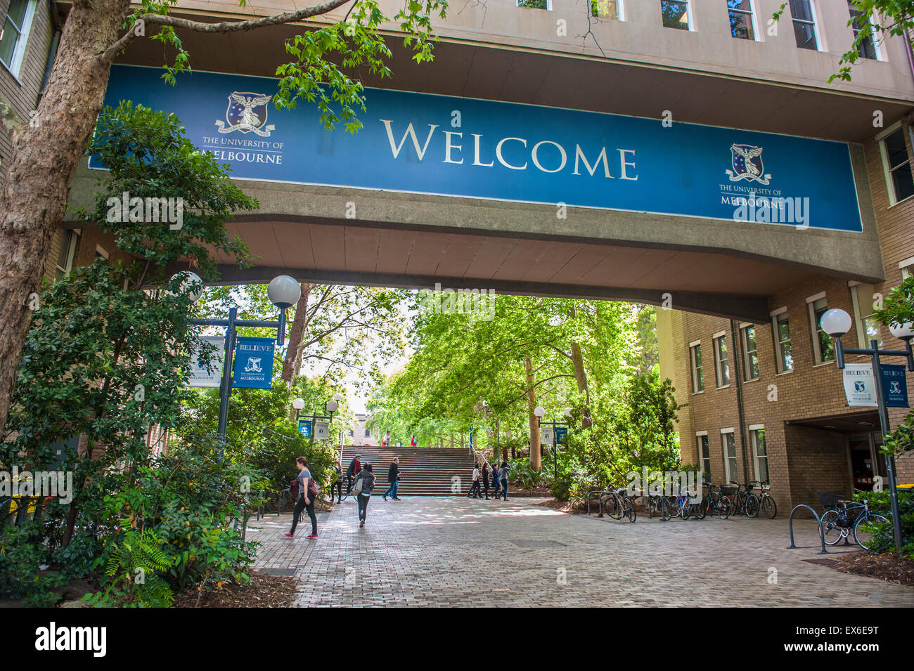to University of Melbourne Stock Photo Alamy