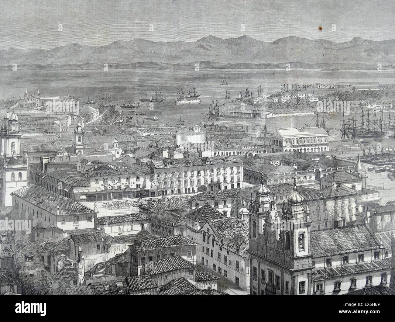 Historical Rio Historical rio de janeiro street scene hi-res stock photography and ...