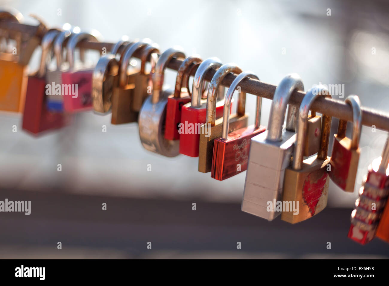 Love lock bridge brooklyn hires stock photography and images Alamy