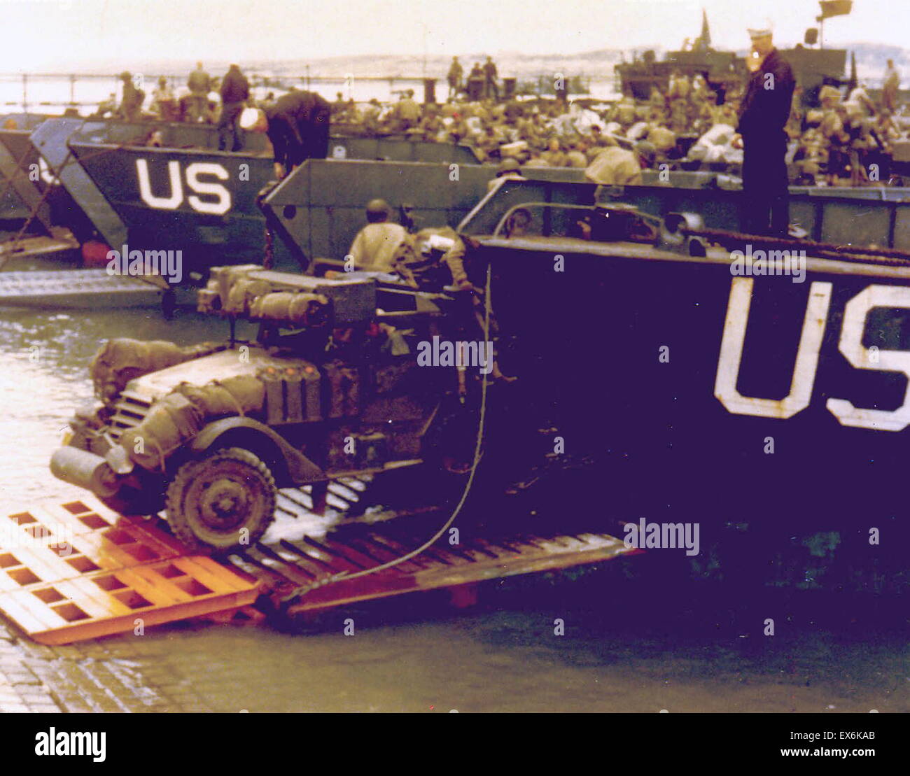 Landing Craft 1944 Stock Photos Landing Craft 1944 Stock Images