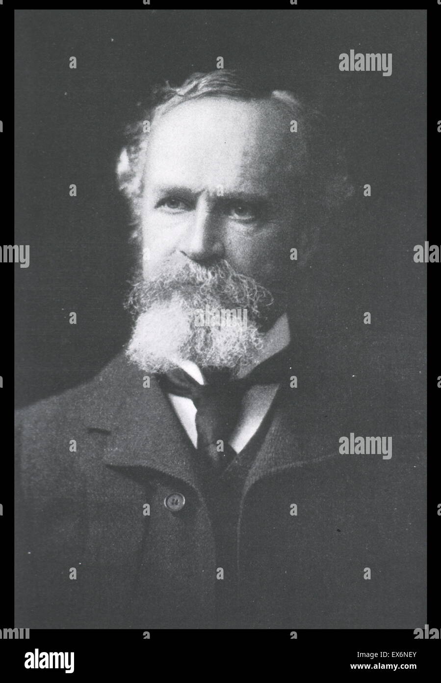 Photograph of William James. Medicallytrained Harvard psychologist and philosopher William