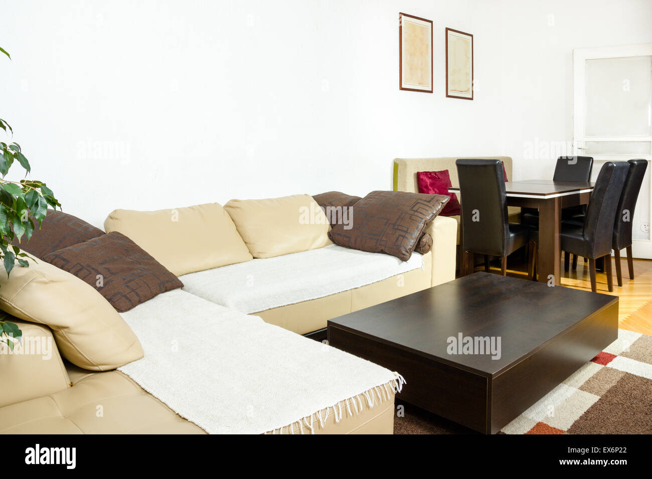 3d render dining table hi-res stock photography and images - Alamy