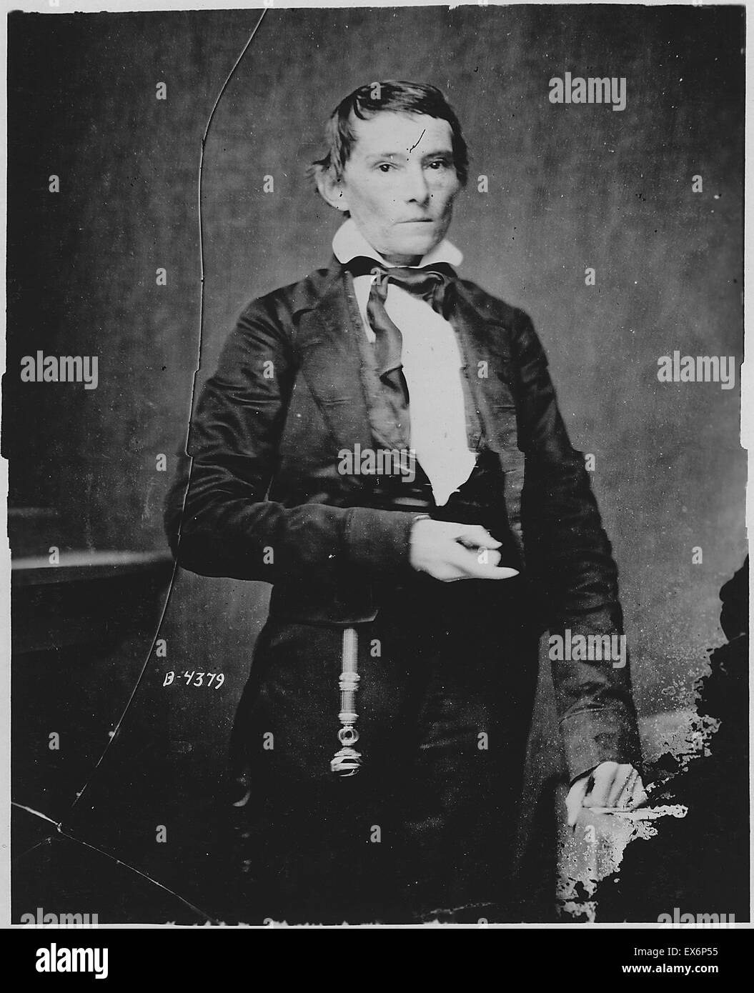 Alexander Hamilton Stephens (February 11, 1812 – March 4, 1883) was an American politician from Georgia and Vice President of the Confederate States of America during the American Civil War 1864 Stock Photo