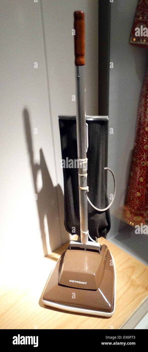 early electric vacuum cleaner by Hoover 1950 Stock Photo Alamy