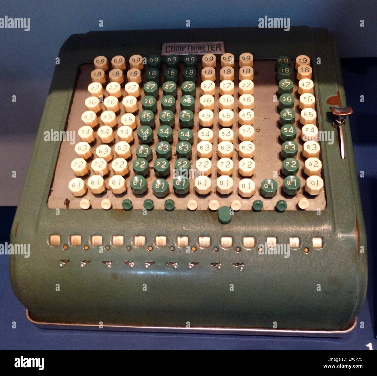 Calculator machine history historical archive archival hi-res stock  photography and images - Alamy