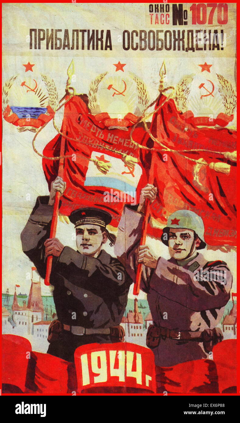 Russian war poster propaganda hi-res stock photography and