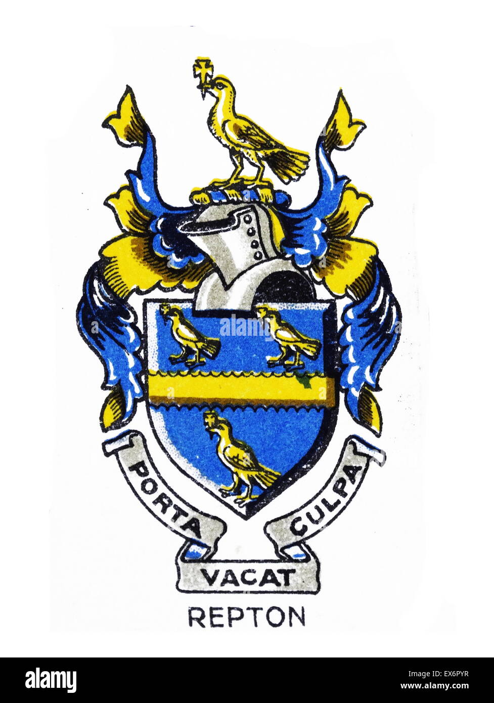 Emblem for Repton College, Repton, Derby a coeducational English