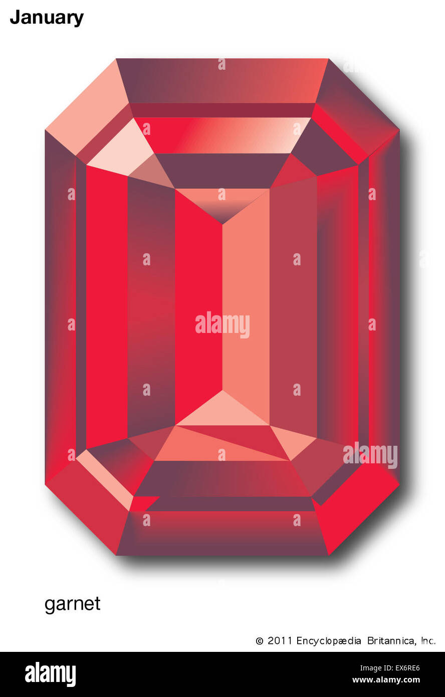 illustrations birthstones hires stock photography and images