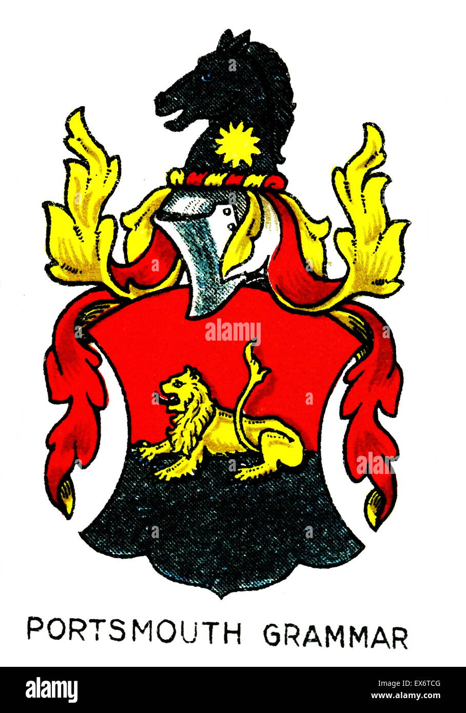 Emblem for Portsmouth Grammar School, Portsmouth, Hampshire, a coeducational independent school