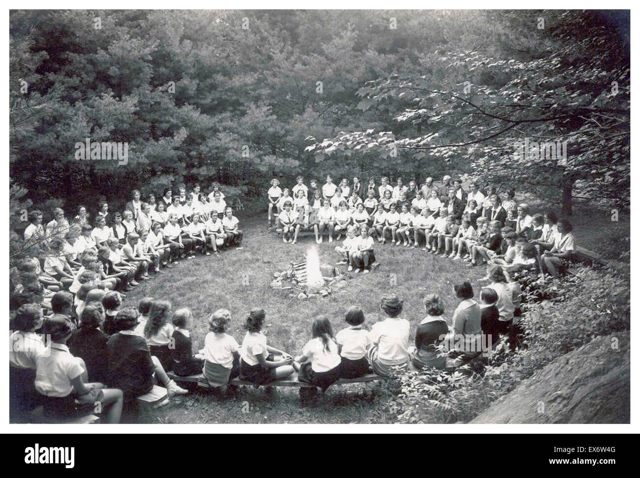 American Summer camp in 1935 for nearly 100 years at Aloha Hive in