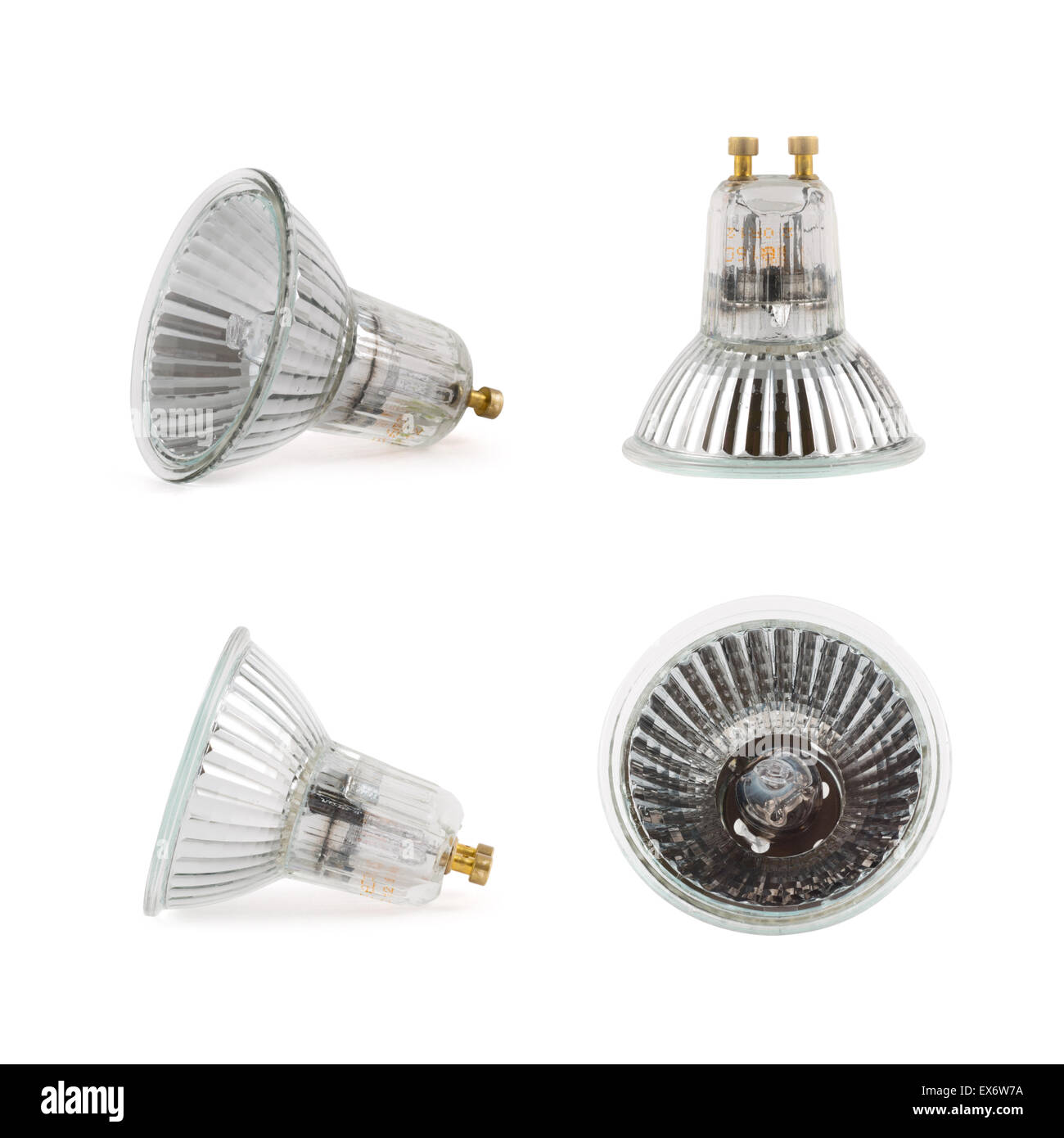 Halogen lamp isolated Stock Photo Alamy