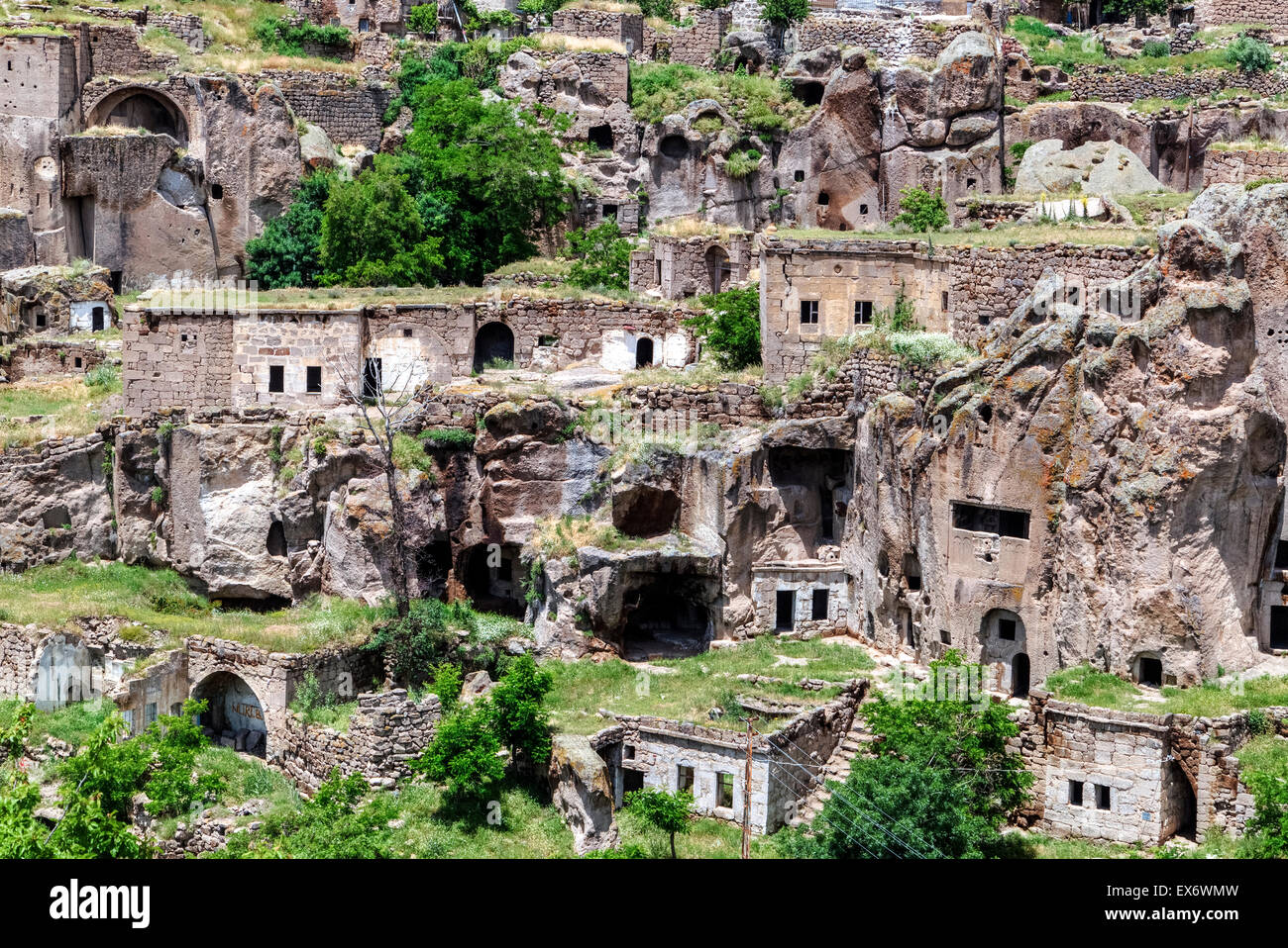 Guezelyurt, Aksaray, Anatolia, Turkey Stock Photo