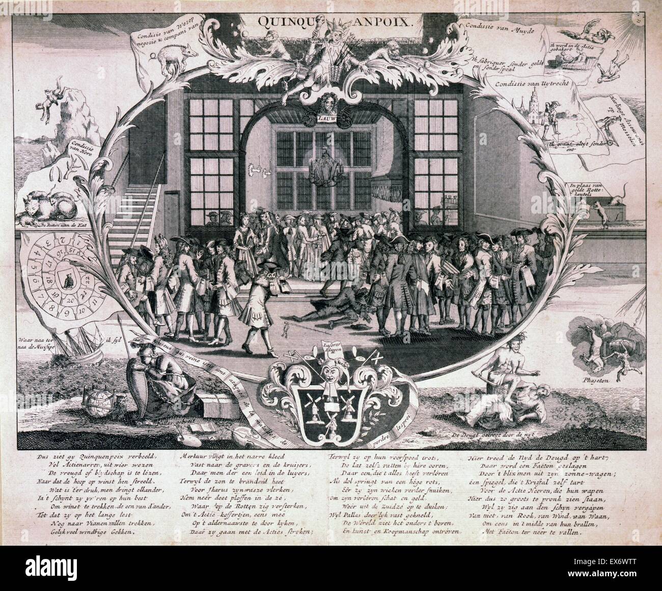 Bubble 1720 history historical hires stock photography and images Alamy