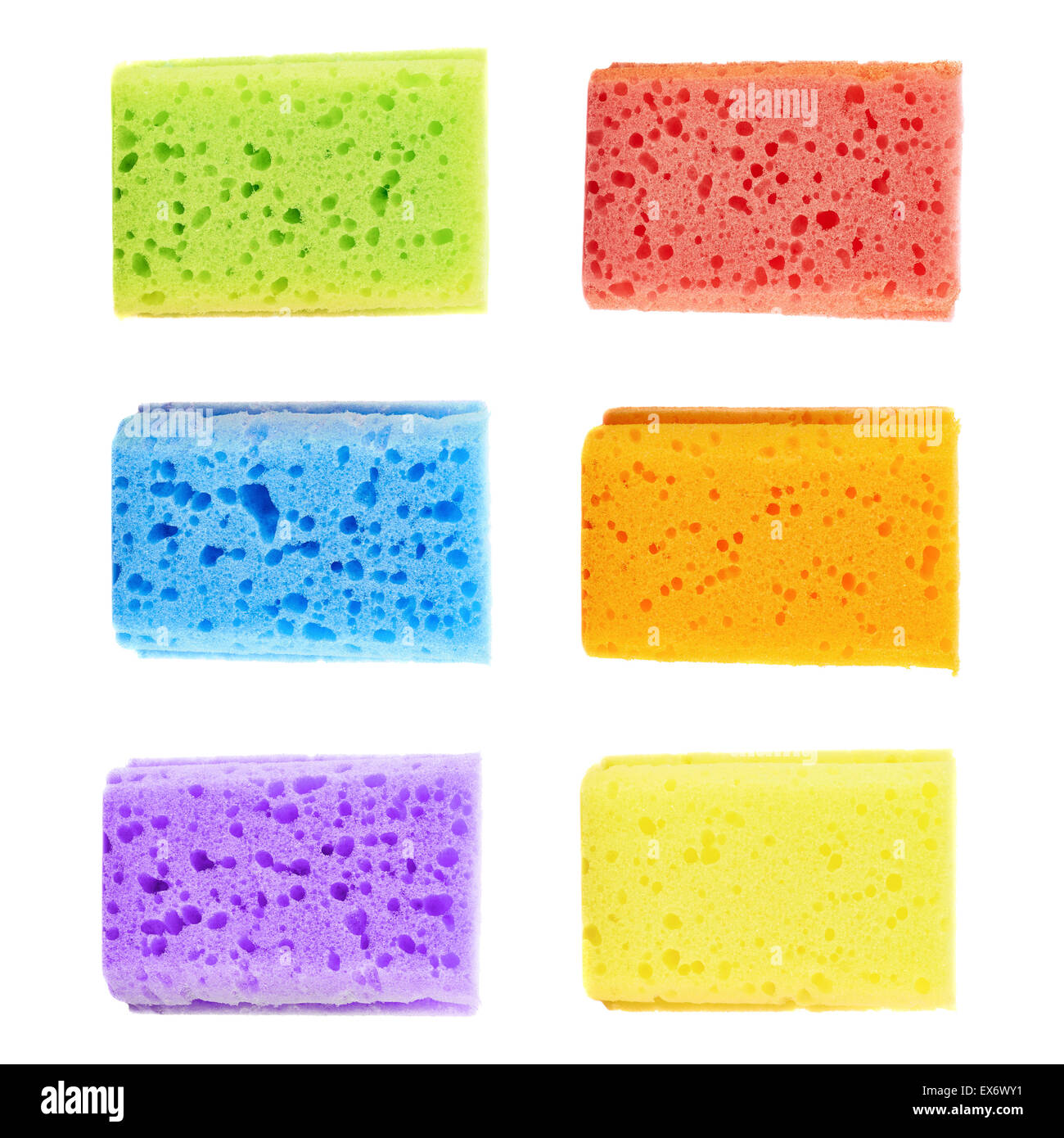 Sponges set hi-res stock photography and images - Alamy