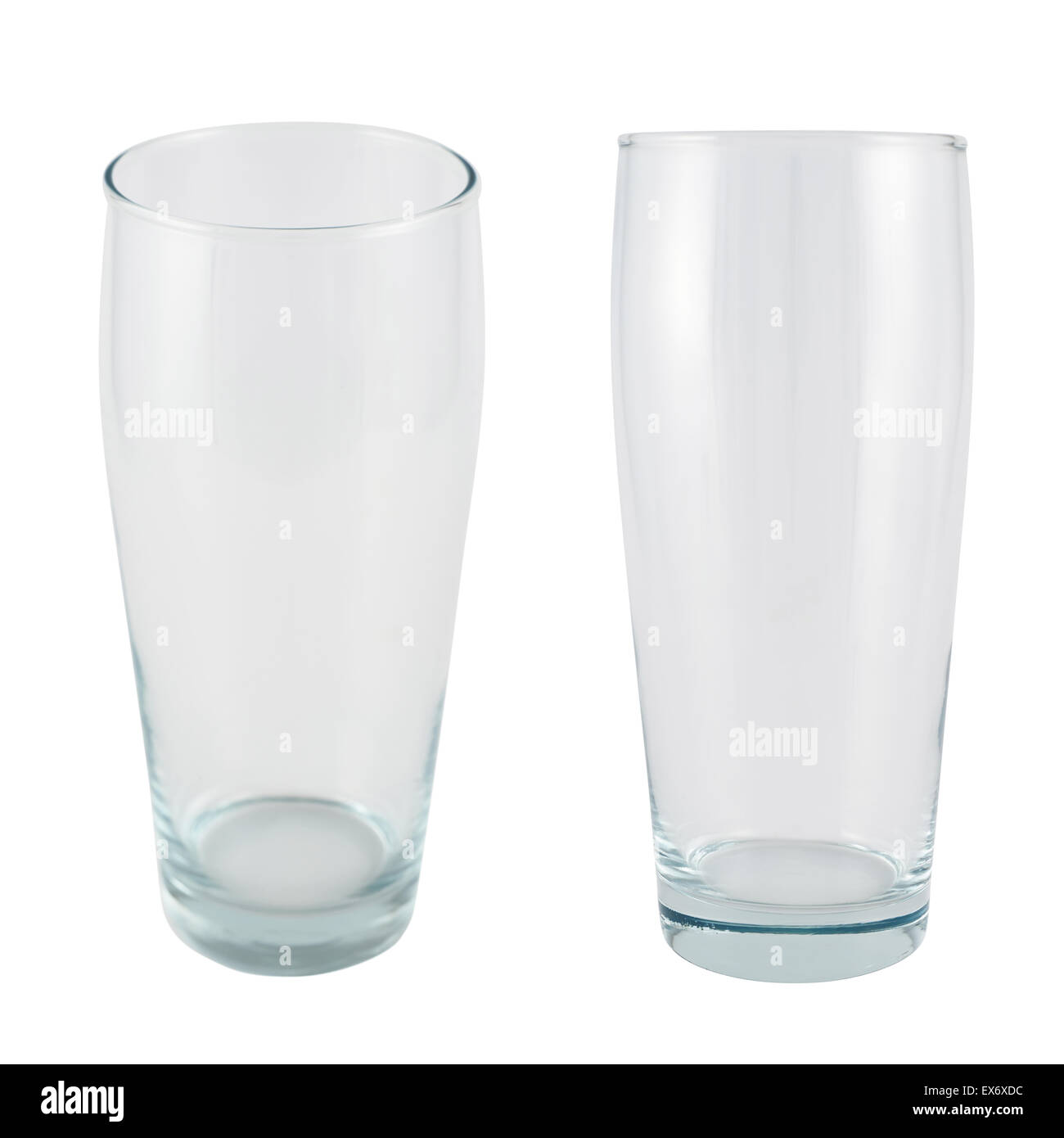 Tall glass isolated Stock Photo Alamy