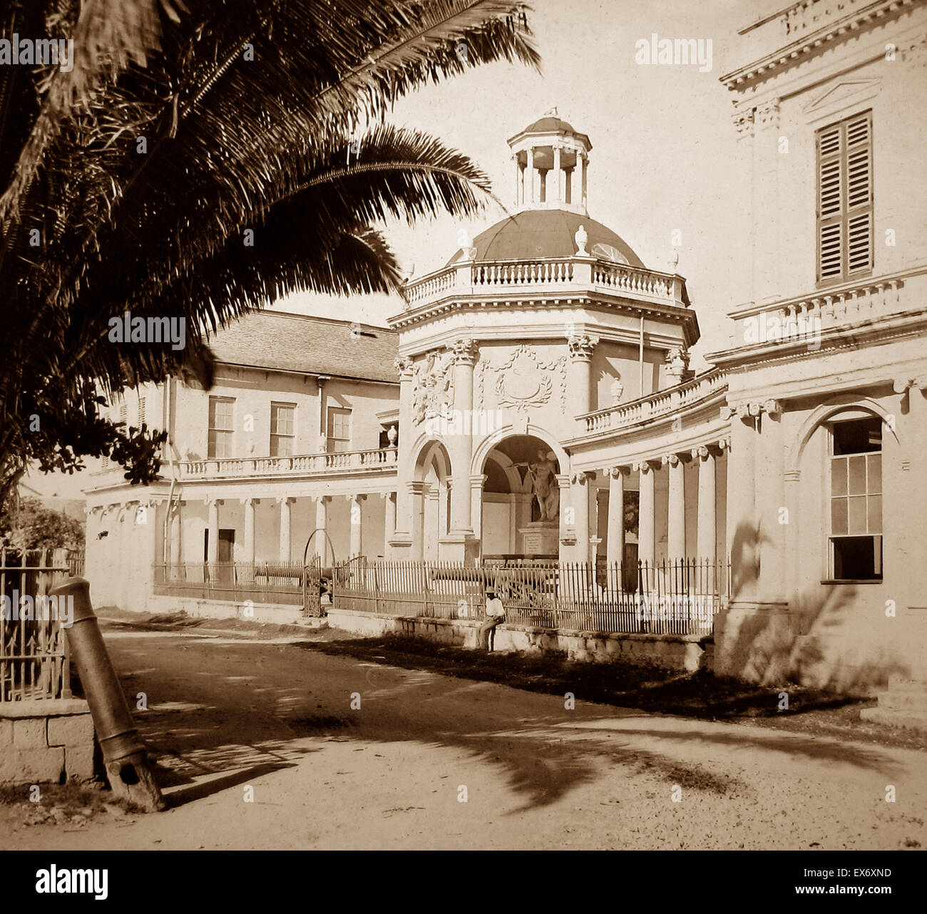 Rodney's Monument, Spanish Town, Jamaica - Victorian period Stock Photo