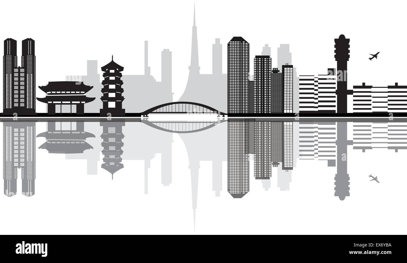 city of skyline tokyo Stock Vector Image &amp; Art - Alamy