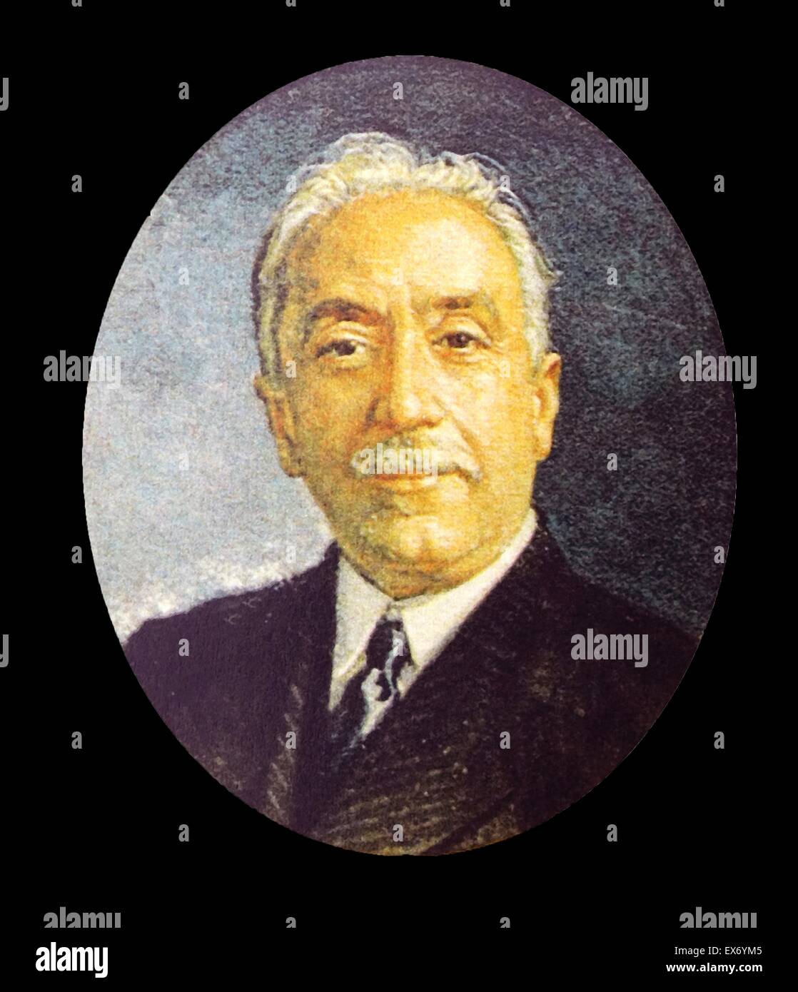A portrait of Niceto Alcalá-Zamora y Torres (6 July 1877 – 18 February 1949) was a Spanish lawyer and politician who served, briefly, as the first prime minister of the Second Spanish Republic, and then—from 1931 to 1936—as its president. Stock Photo