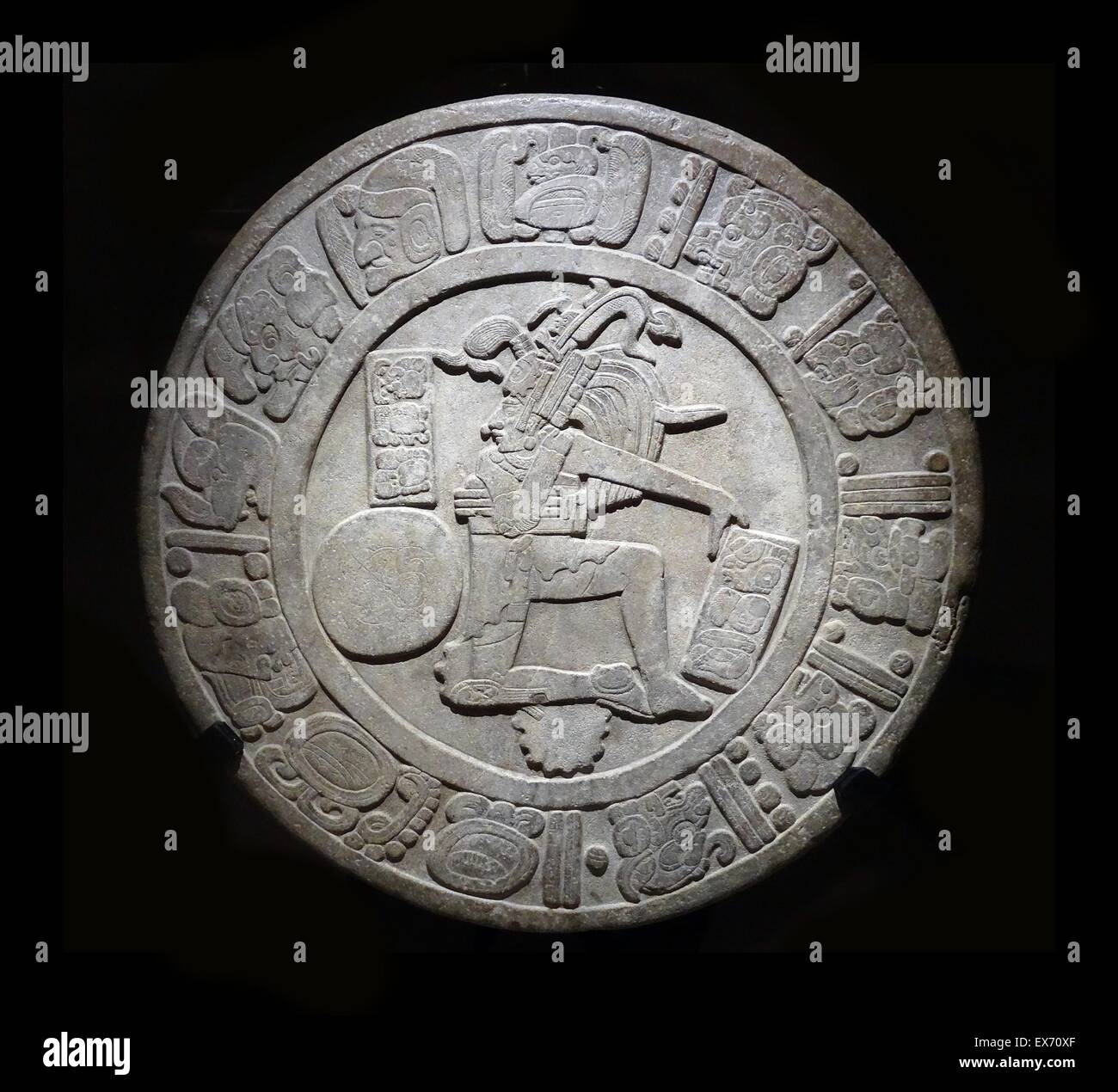 Mayan chinkultic disc 600 900 ad hi-res stock photography and images ...