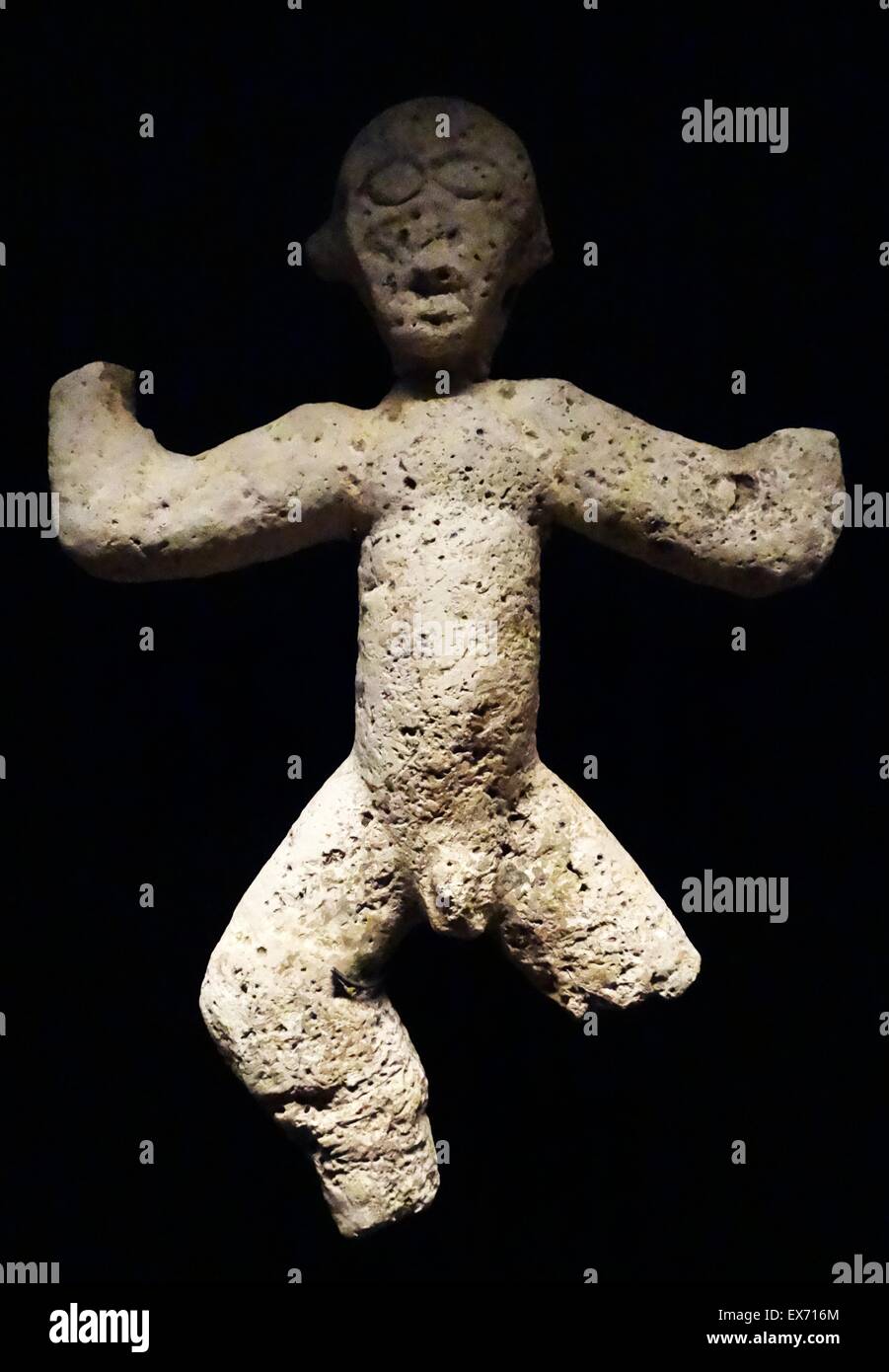 Spirit figure from the Tolai tribe, New Britain. The Tolai are the indigenous people of the Gazelle Peninsula and the Duke of York Islands of East New Britain in the New Guinea Islands region of Papua New Guinea. Stock Photo
