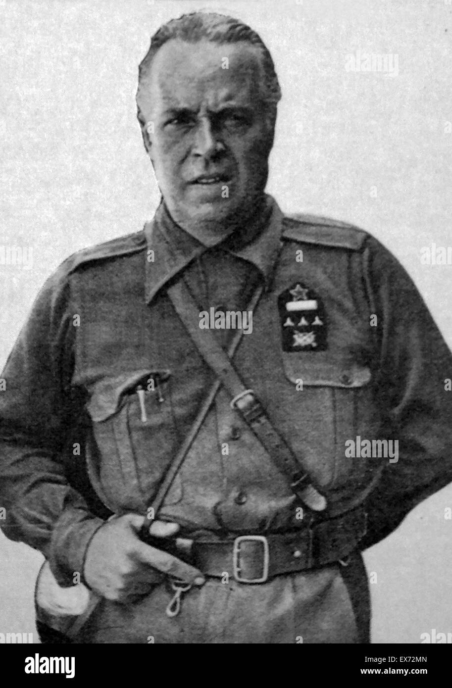 Juan Perea Capulino (1890 - 1967) a Republican colonel in the Spanish ...