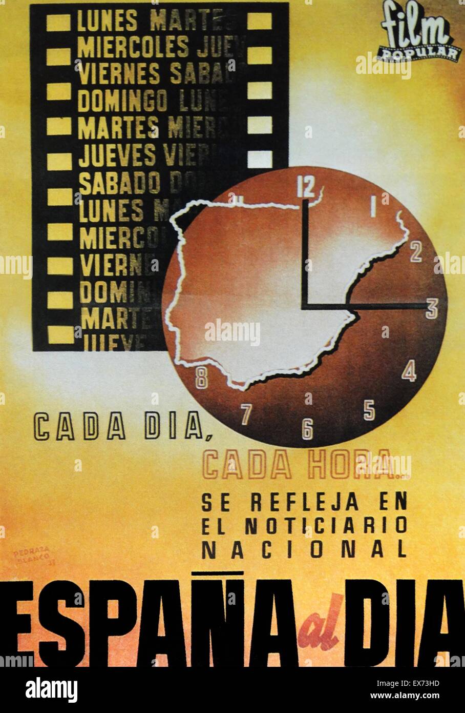 Cinema media spanish civil war poster history historical archive