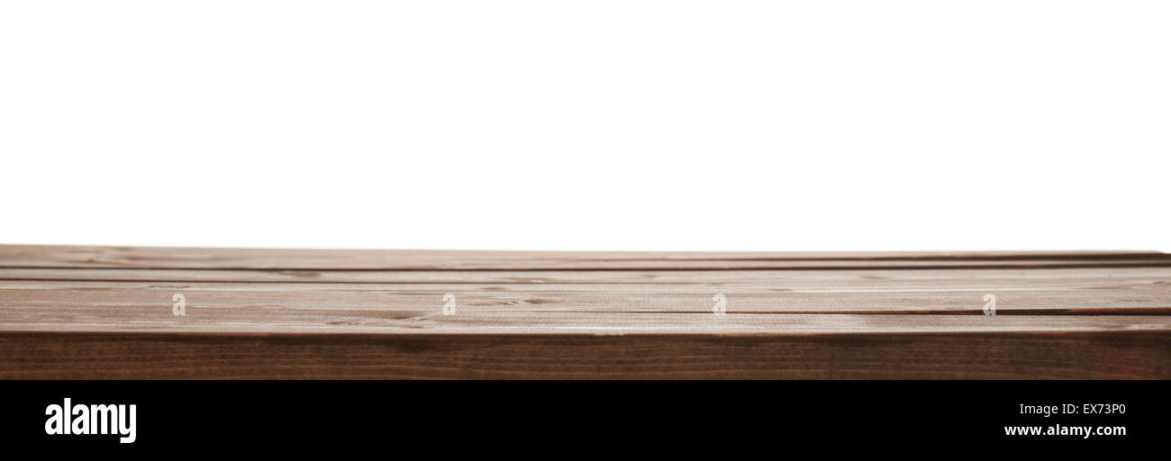 Dark brown paint coated wooden boards Stock Photo Alamy