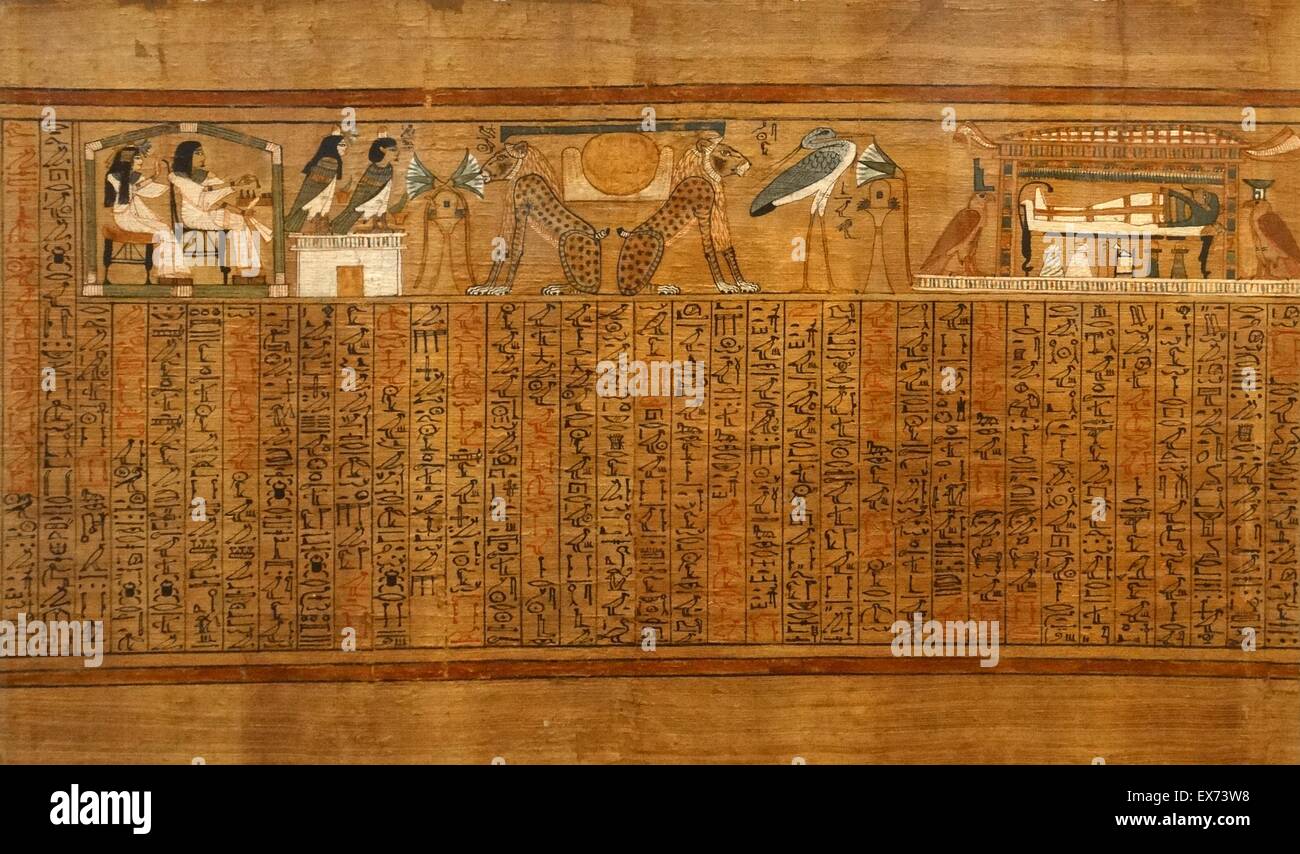Dead Scribes The book of the dead ba hi-res stock photography and images - Alamy
