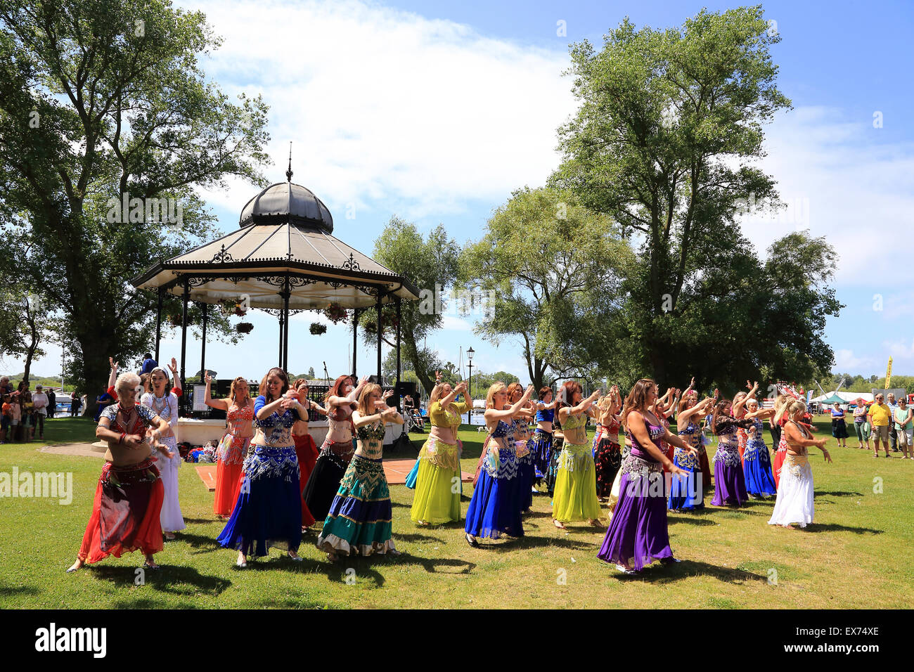 Festival of Dance, Christchurch, Dorset, England Stock Photo Alamy