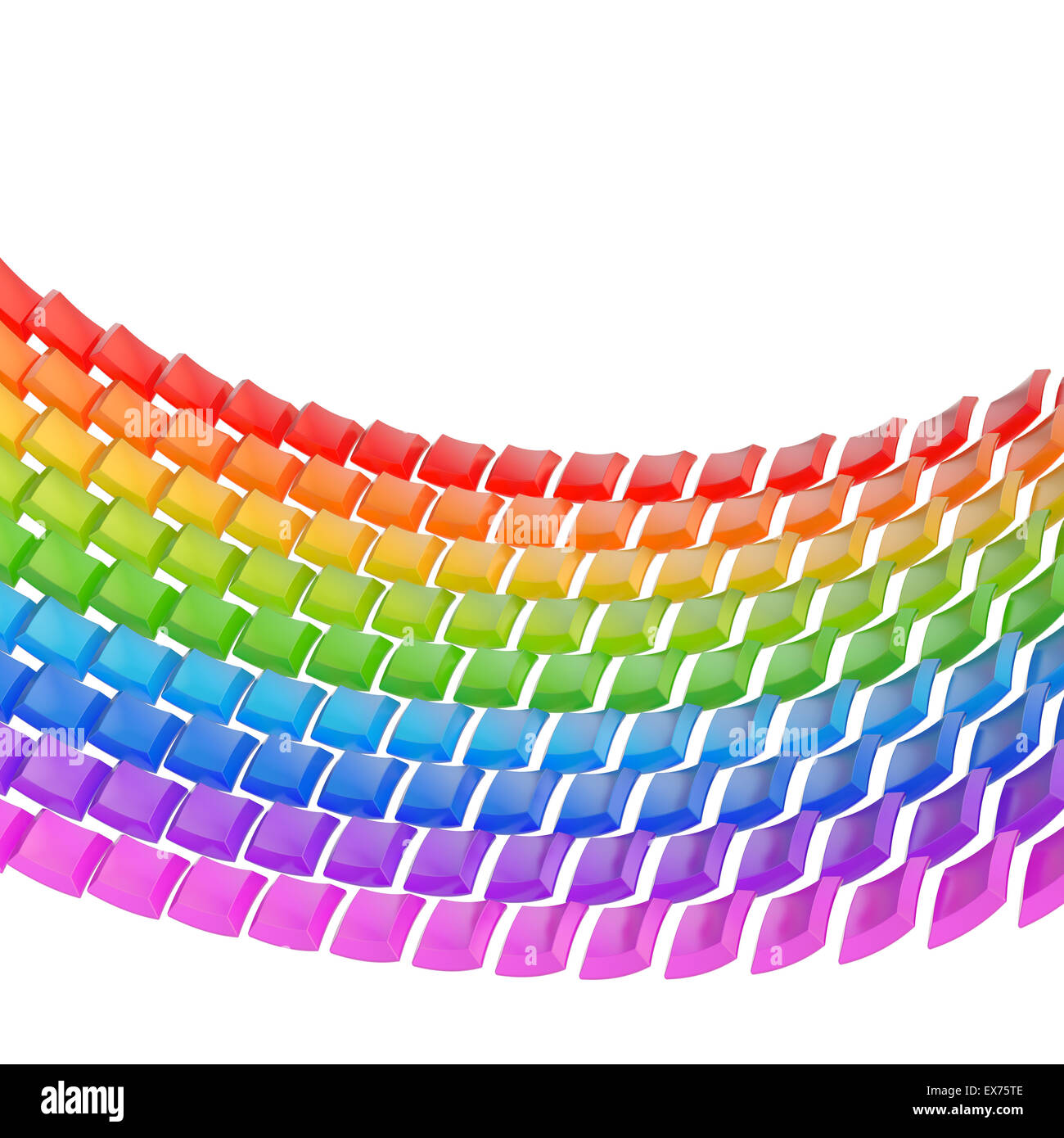 Modern abstract composition 3d geometric hi-res stock photography and ...