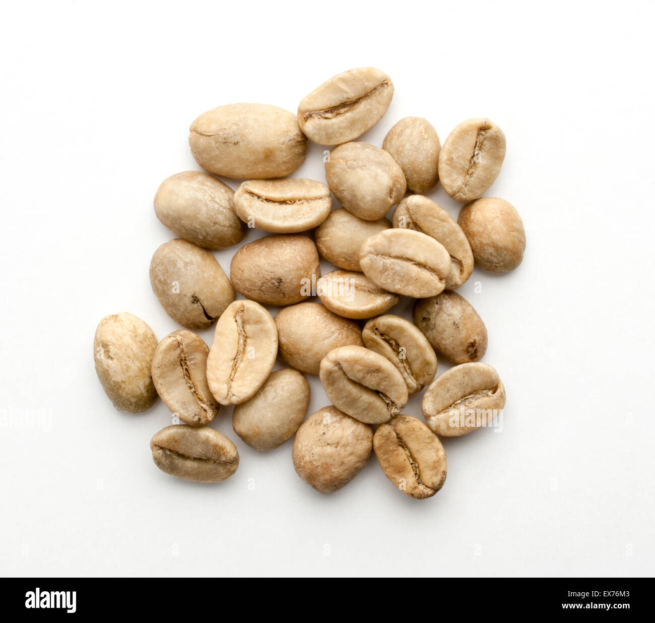 Old coffee beans Stock Photo