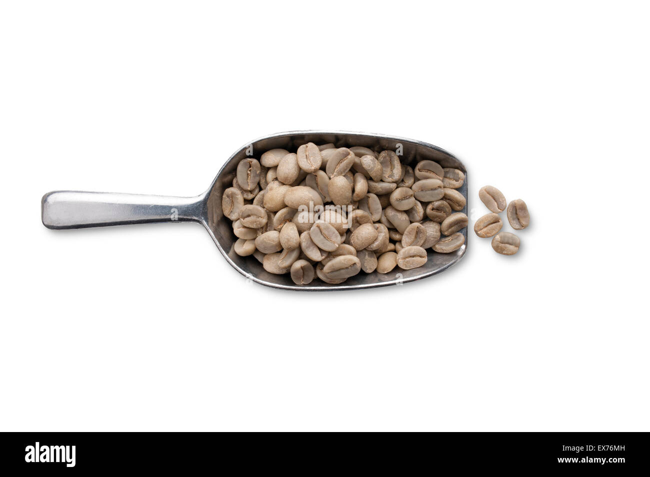 Kenya, washed AA coffee beans Stock Photo