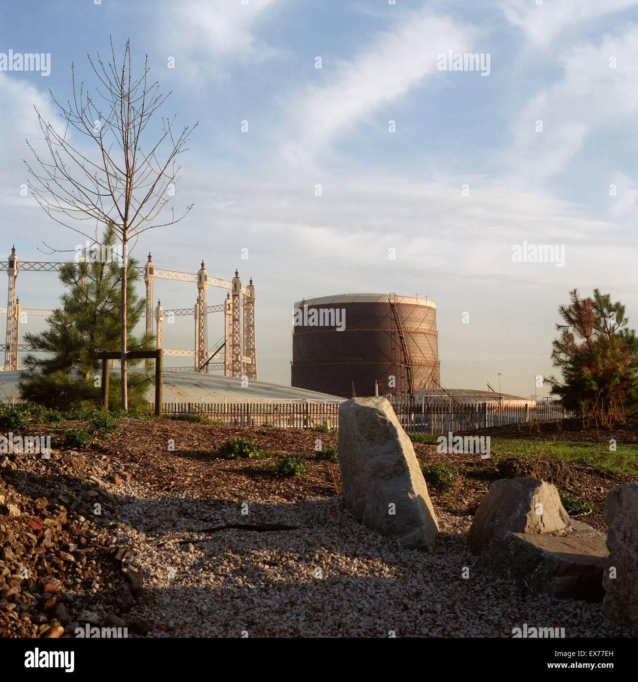 Picture of Industrial urban landscape hi-res stock photography and images - Alamy