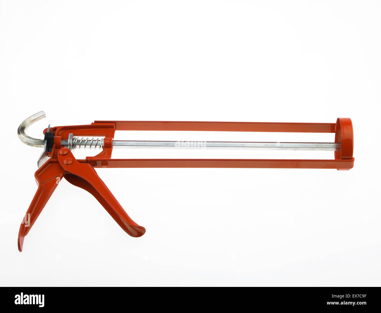 New Silicone Caulking Guns isolated on white background Stock Photo Alamy